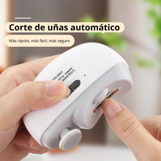 Cortaúñas Eléctrico 2 en 1 - Herramienta Portátil y Multifuncional para Manicura