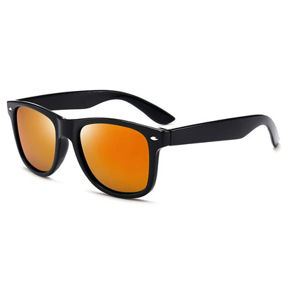 Gafas De Sol Polarizadas Cuadradas Clásicas Para Hombre Y Mujer, Lentes De Sol Retro Negras, Moda Masculina Y Femenina, Gafas De Sol Antideslumbrantes Para Conducir De Verano