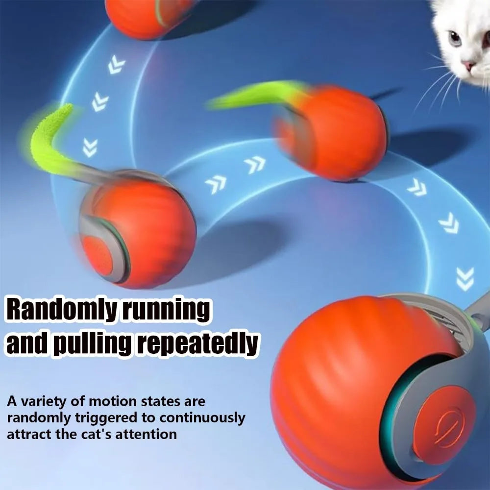 Speedy Tail - Bola de Juguete Interactivo Inteligente para Gatos