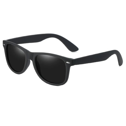 Gafas De Sol Polarizadas Cuadradas Clásicas Para Hombre Y Mujer, Lentes De Sol Retro Negras, Moda Masculina Y Femenina, Gafas De Sol Antideslumbrantes Para Conducir De Verano