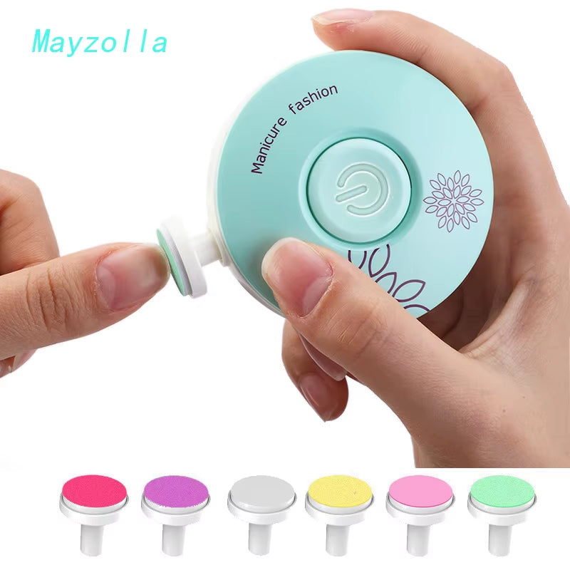 Recortador De Uñas Eléctrico Para Bebé, Herramienta Pulidora De Uñas Para Niño, Tijeras De Manicura Infantil, Kit De Higiene Para Bebé, Cortador De Uñas Para Recién Nacido